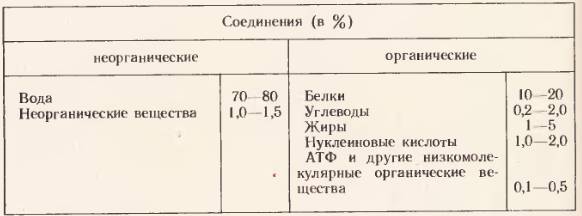 Химический состав неорганических веществ. Соотношение веществ в клетке. Процентное соотношение органических и неорганических веществ. Соотношение органических веществ в клетке. Процентное соотношение веществ в клетке.